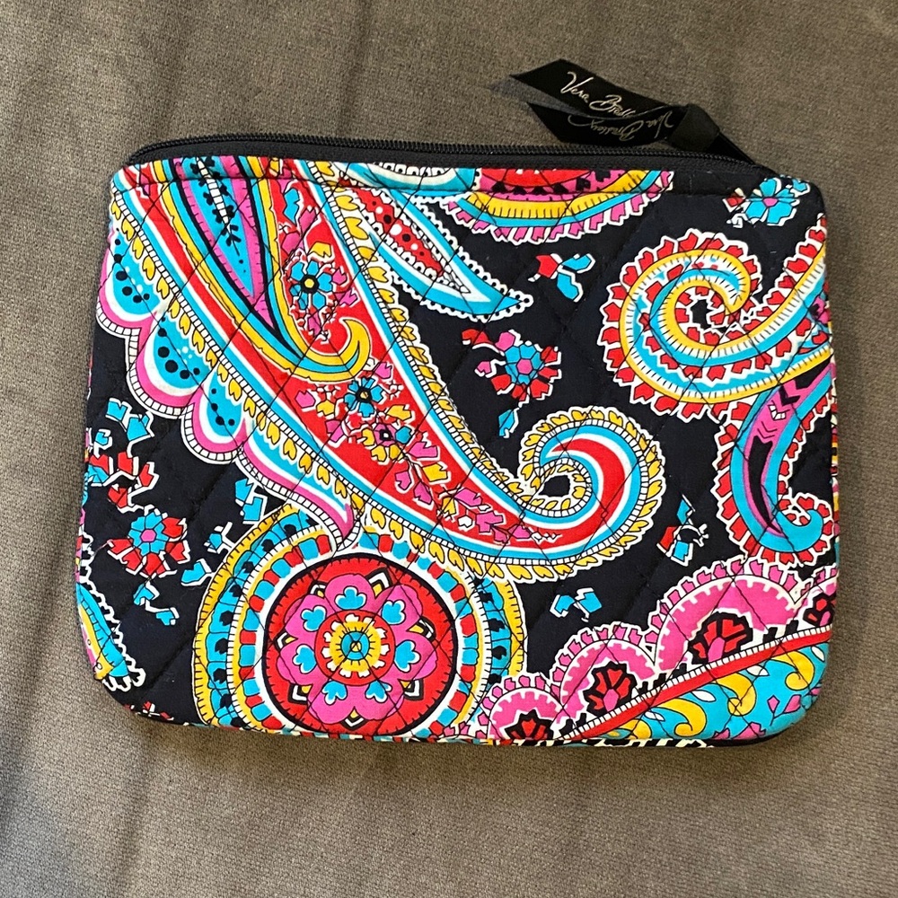 Vera Bradley Multicolor Paisley Cosmetic Bag